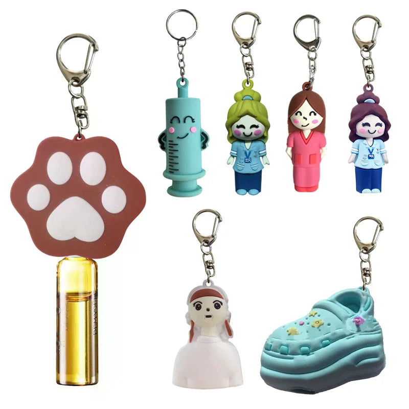 Ampoule Vial Opener Keychain Rubber Cutter Tool – 23 Colors Ampoule Vial Opener Qme