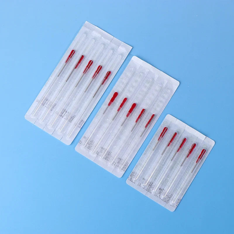 Disposable Sterile Acupuncture Needles 100pcs with Guide Tube Acupuncture Needles Qme