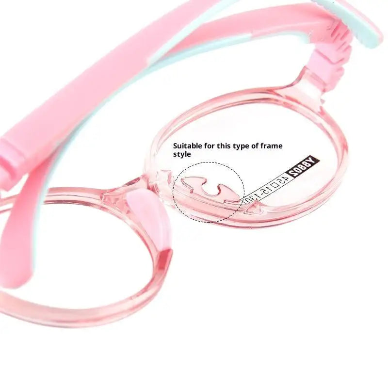Silicone Glasses Nose Pads – Soft Non-Slip Air Cushion 1 Pair Eyewear Accessories Qst