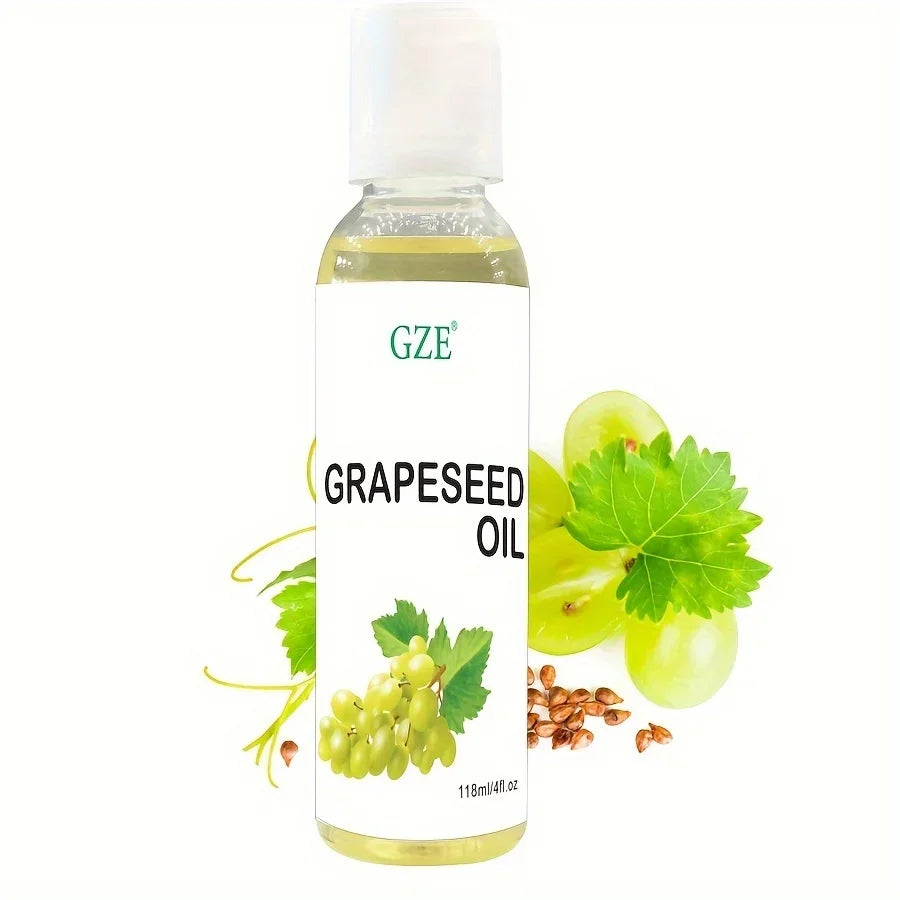 GZE Grapeseed Oil Moisturizer – Vegan, Silky, All Skin Types Grapeseed Oil Moisturizer Qme