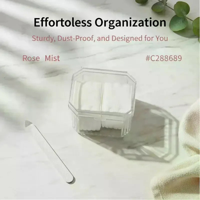Multifunctional Clear Storage Box – Makeup & Hair Organizer Vanity Storage Organizer Qme