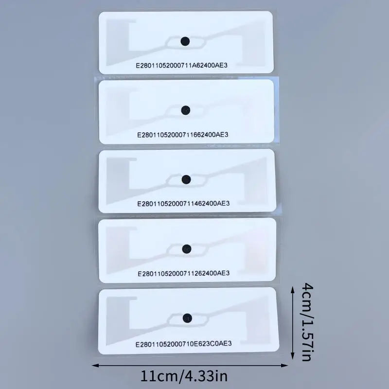 Waterproof UHF RFID Windshield Tag 860-960MHz Parking RFID Windshield Tag Qme