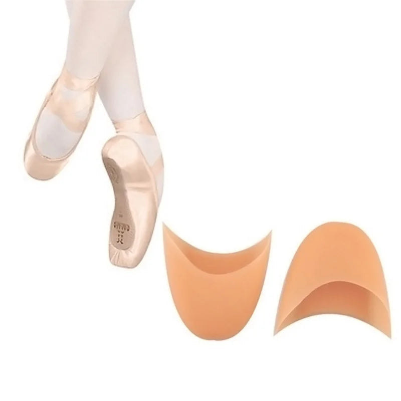 Ballet Toe Pads – Elastic Forefoot Protector for Pointe Dance Ballet Toe Pads Qme