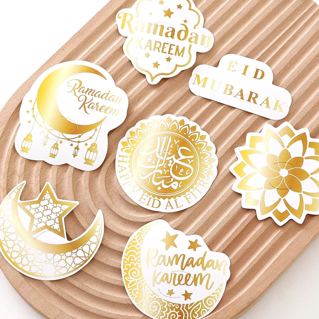 42-Piece Ramadan Gift Set – Lollipop Cards & Crescent Boxes Ramadan Gift Set Qme 42Pcs