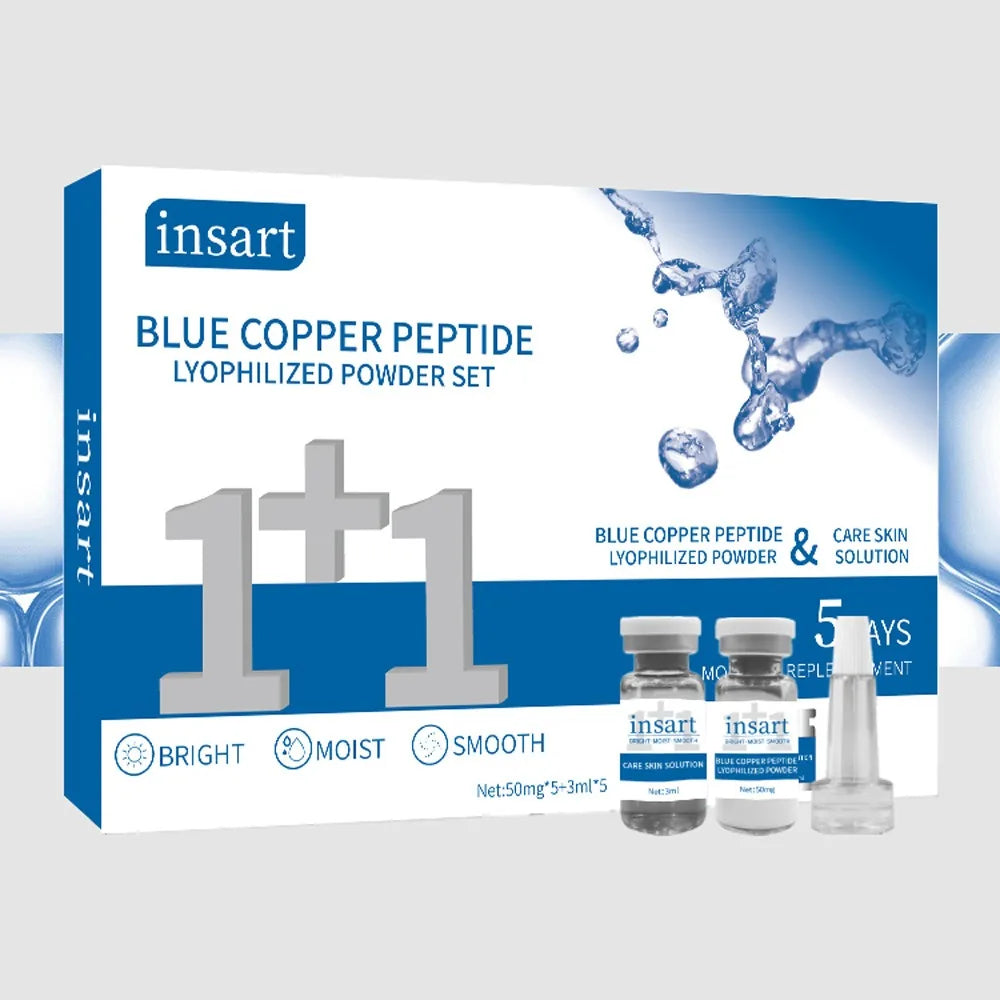 Collagen Blue Copper Peptide Lyophilized Face Serum – VC Face Serum Qst BLUE COPPER PEPTIDE