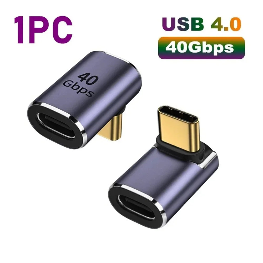 USB-C OTG Adapter 40Gbps 8K60Hz 100W PD Charging Converter USB-C OTG Adapter Qme 40Gbps D