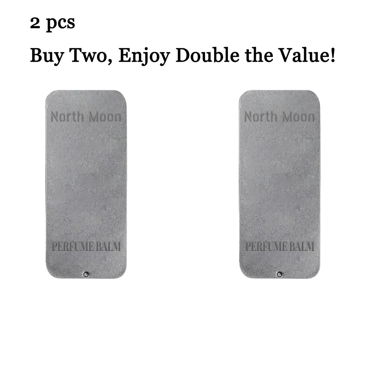 Unisex Solid Perfume Balm – Woody Sandalwood, Alcohol-Free Solid Perfume Balm Qst 2 pcs