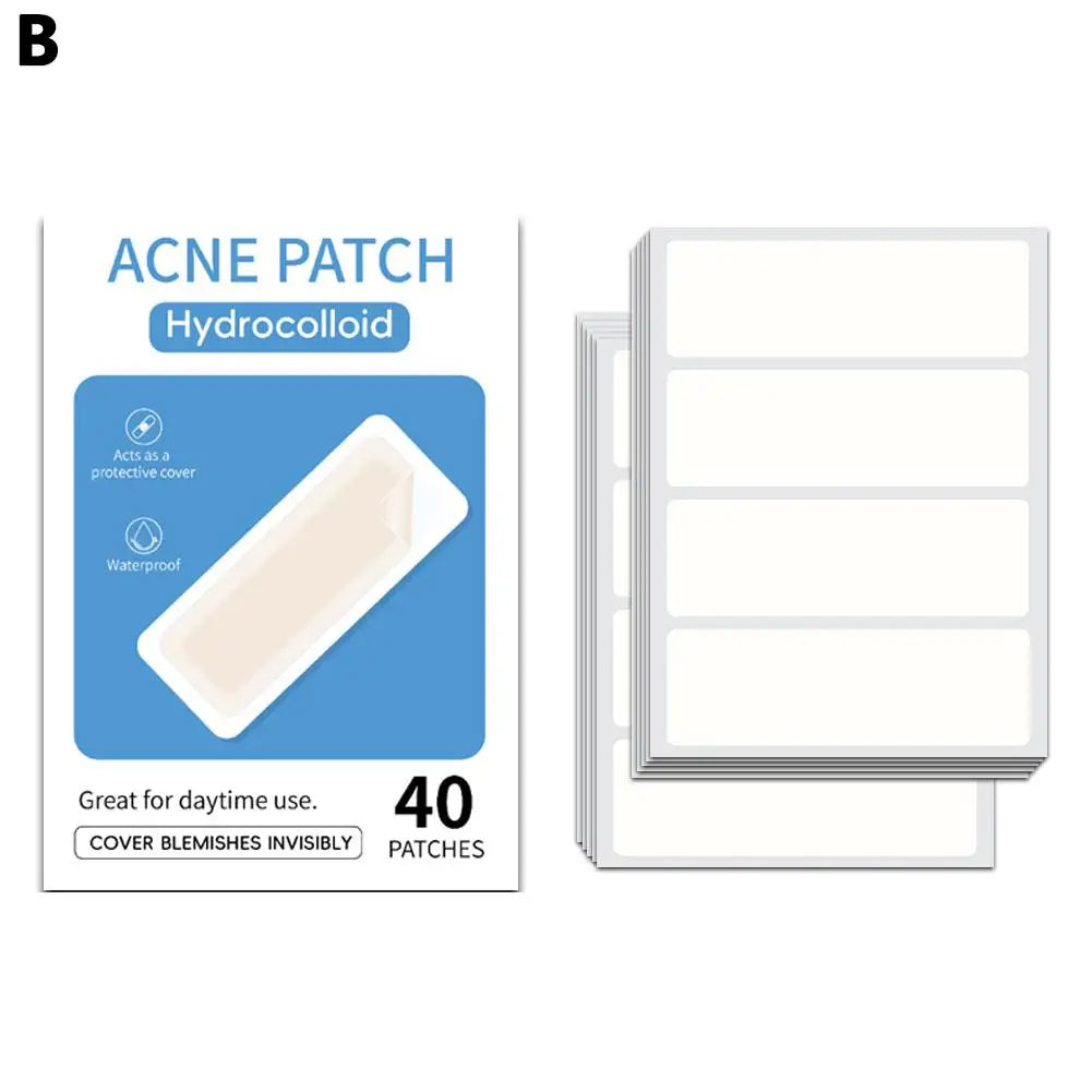 Hydrocolloid Pimple Patches Mixed Sizes – Salicylic Acid Pimple Patches Qme 40pcs CN