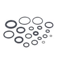 225-Piece Rubber O-Ring Kit – Oil & Water Resistant Multi-Size Seals O-Ring Seal Kit Qme 1set