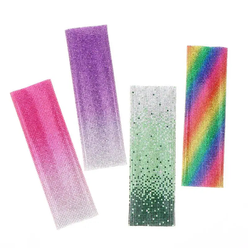 Glitter Rhinestone Mic Sleeve – Bling Microphone Cover Microphone Sleeve Cover Qme