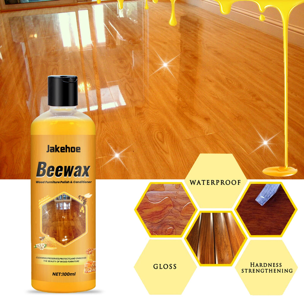 JAKEHOE Beeswax Wood Floor Polish & Care Gel 100ml Wood Floor Polish Qst