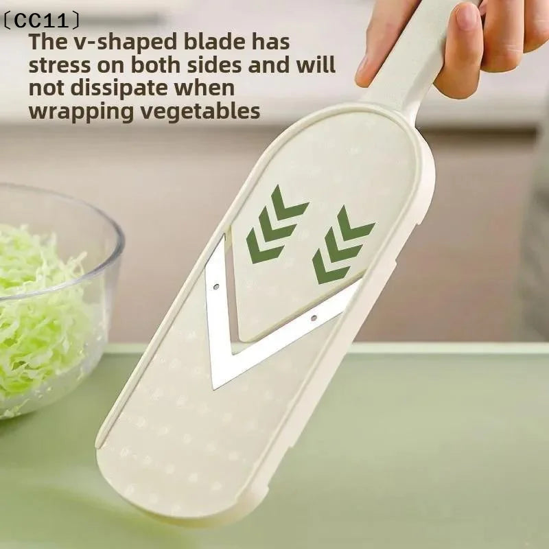 Multifunctional Vegetable Slicer Grater & Cabbage Shredder Vegetable Slicer Grater Qme