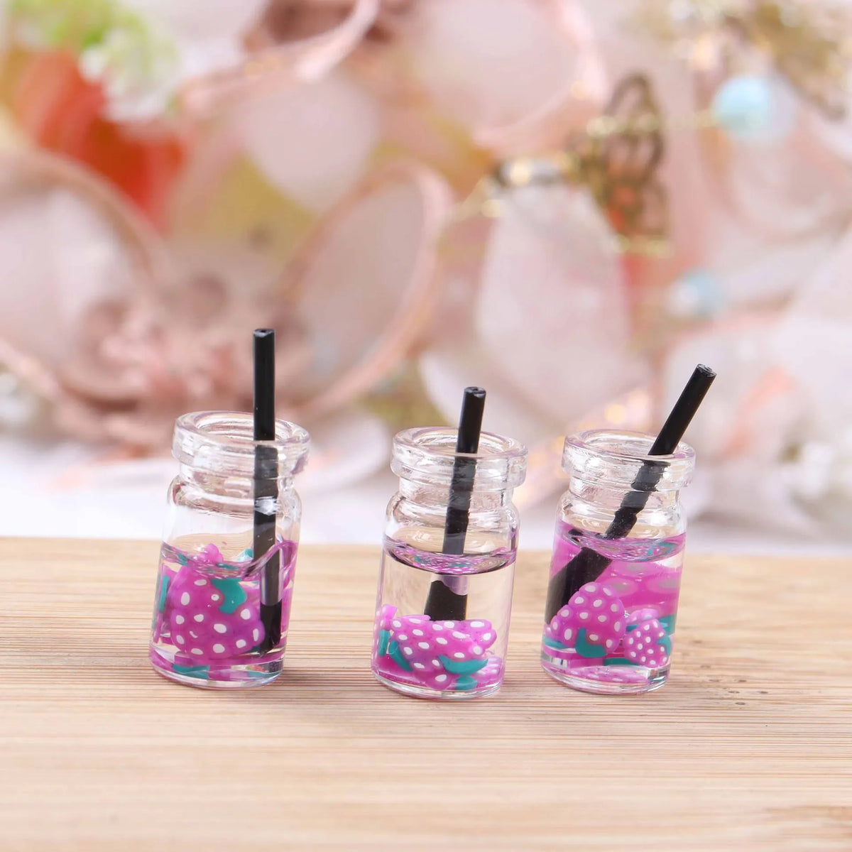 Fruit Slice Drink Bottle Resin Charms – DIY Jewelry Making DIY Resin Charm Qme