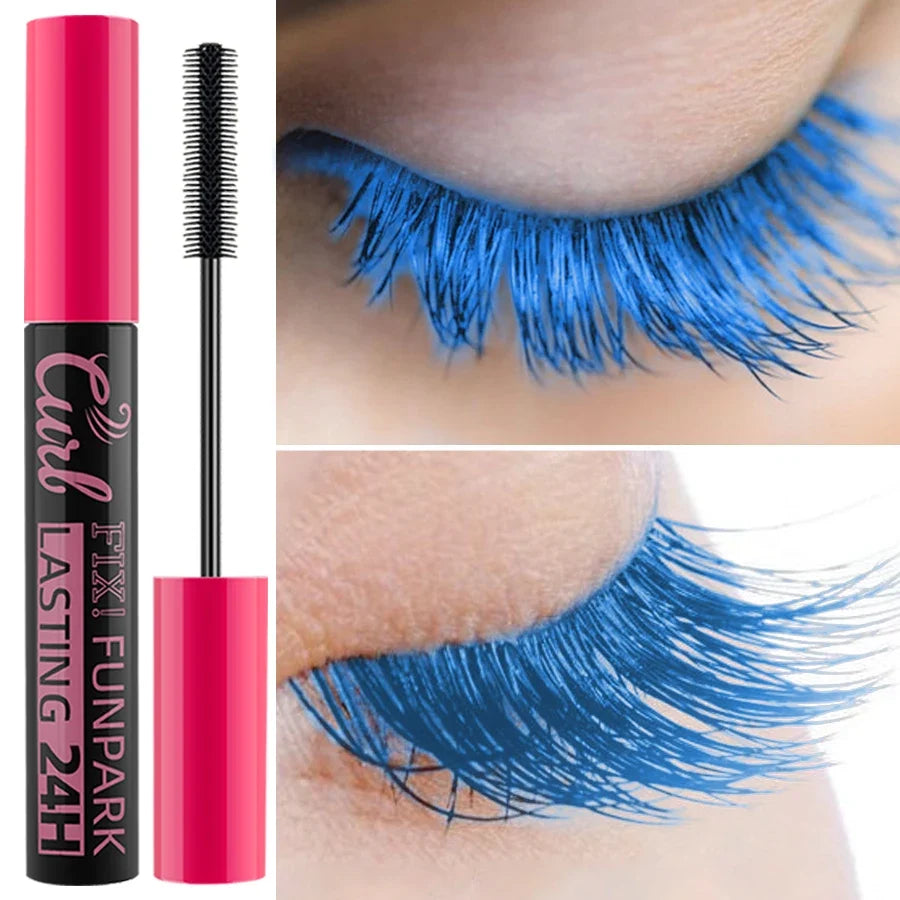 Waterproof Curling Mascara – Thick & Long-Lasting | 9 Colors Waterproof Mascara Qme