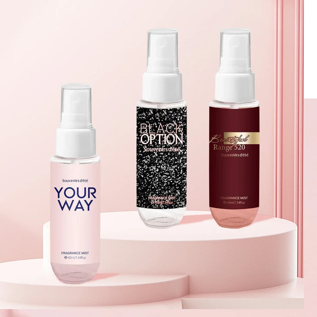 Alcohol-Free Floral Fragrance Spray Set – 4×40ml EDC Fragrance Spray Set Qme