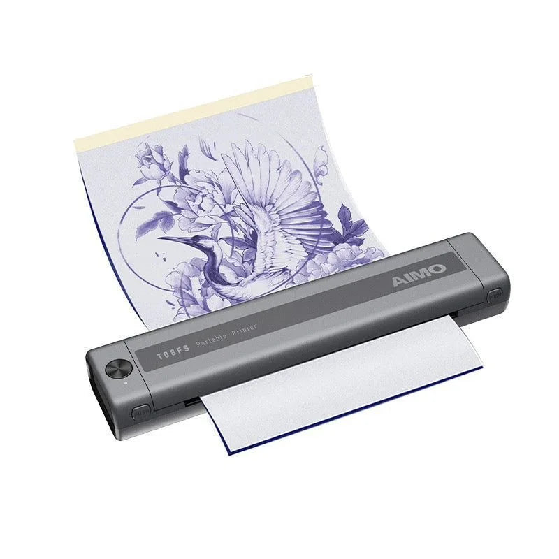 AIMO Wireless Tattoo Stencil Printer | Thermal Transfer Machine Tattoo Stencil Printer Qme