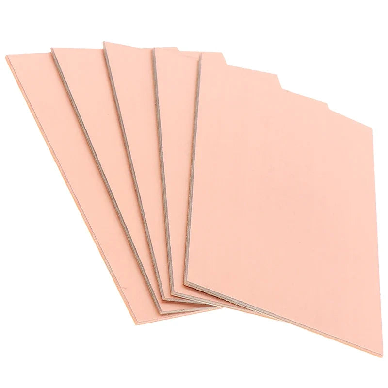 Single Side Copper Clad Universal PCB Board 7x10cm Prototype PCB Board Qme 5pcs