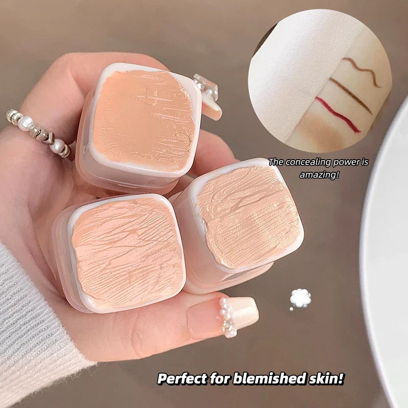 Gege Bear Matte Natural Concealer Light Orange Tone Matte Concealer Qme