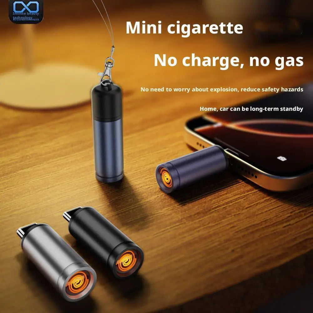 Rechargeable USB-C Electric Lighter – Flameless & Windproof Rechargeable Electric Lighter Qme