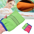 Korean Exfoliating Bath Washcloth Double-Sided Body Scrub Exfoliating Bath Cloth Qme Default Title