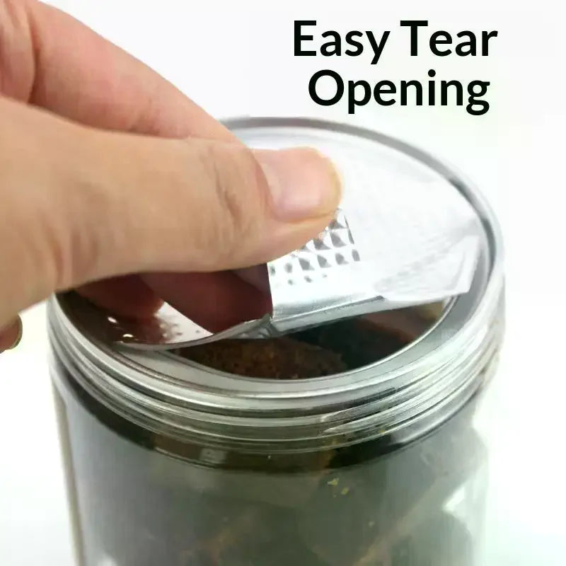 Aluminum Pull Ring Foil Lids for Soda, Beer & Food Cans Can Foil Lids Qme