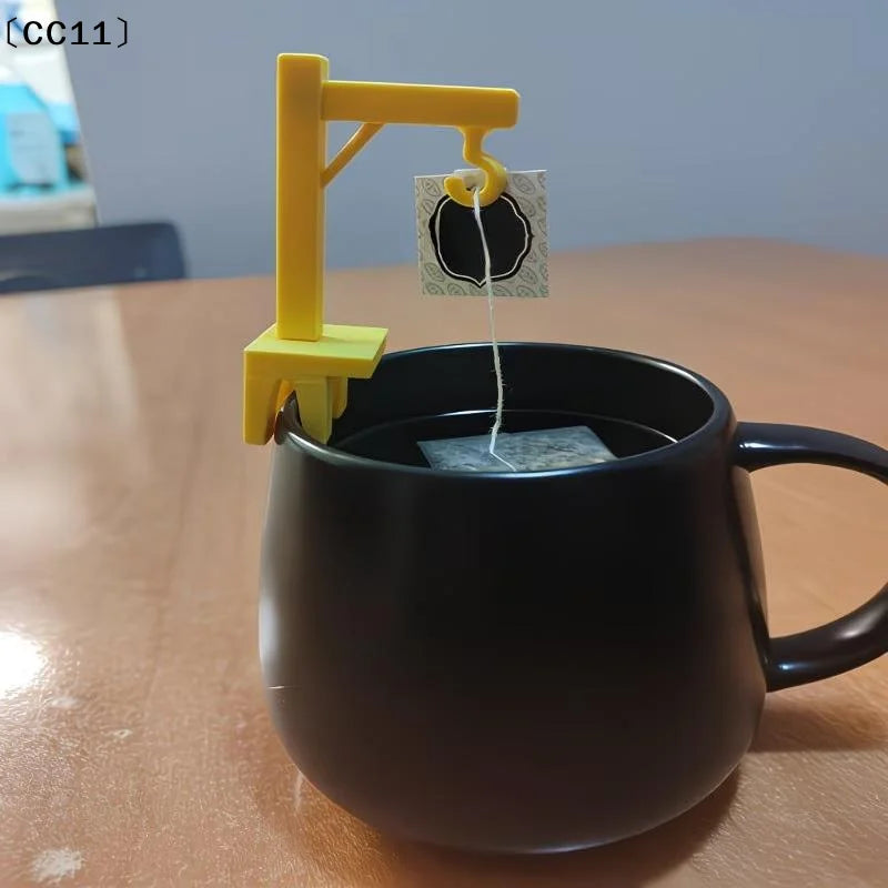 Tea Bag Holder Clip for Thick Cups | 6 Colors | Easy Brew Tea Bag Clip Qme