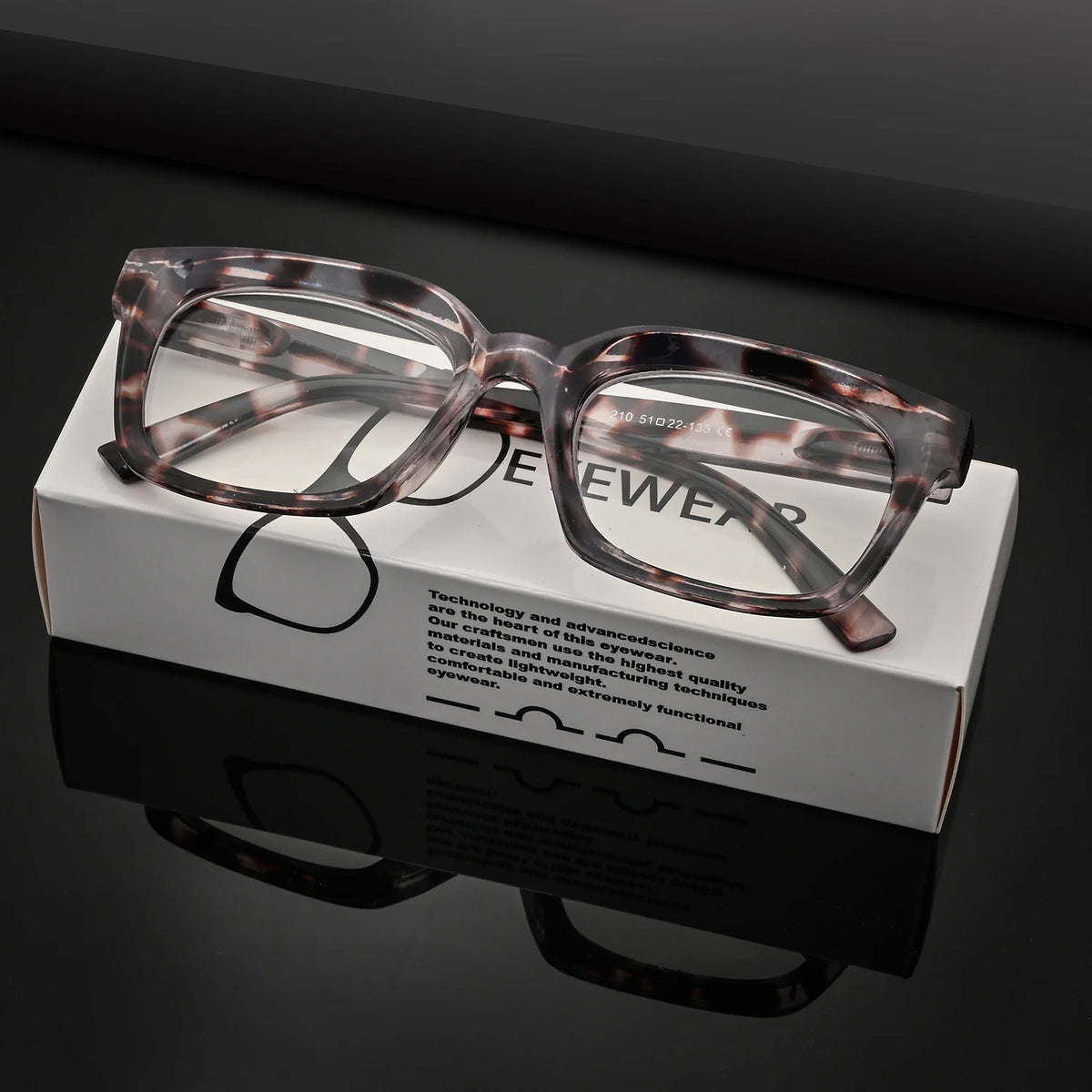 VOPHA Blue Light Blocking Reading Glasses Square Frame +1–+3 Reading Glasses Qst