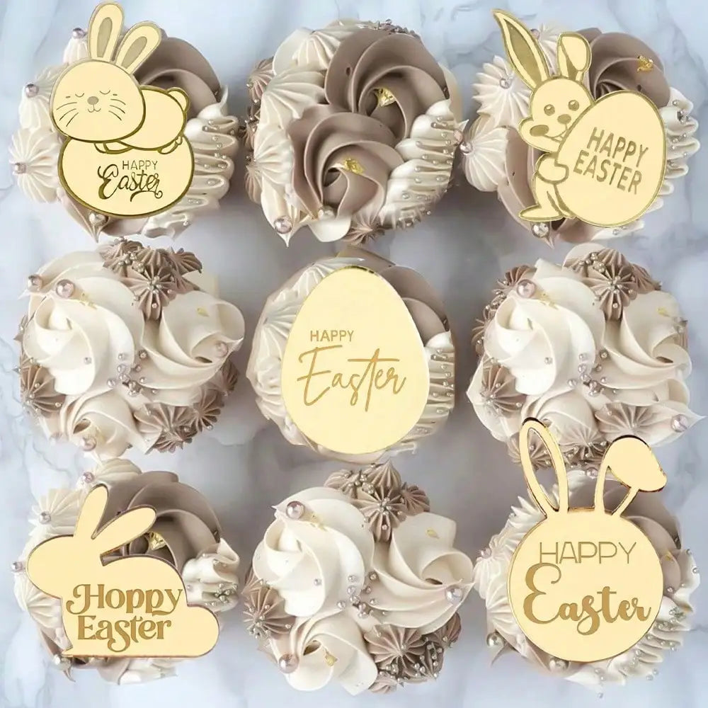 Easter Bunny Cupcake Toppers – DIY Party Cake Decoration Cupcake Topper Qme