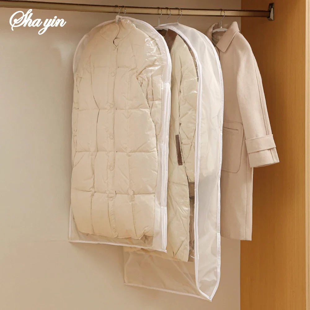 Down Jacket Air Compression Hanging Bag | Wardrobe Organizer Compression Storage Bag Qme