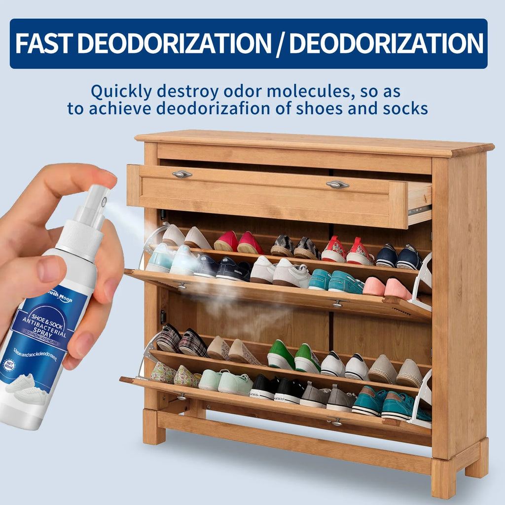 South Moon Foot & Shoe Deodorizing Antibacterial Spray 60ml Foot Deodorizing Spray Qst
