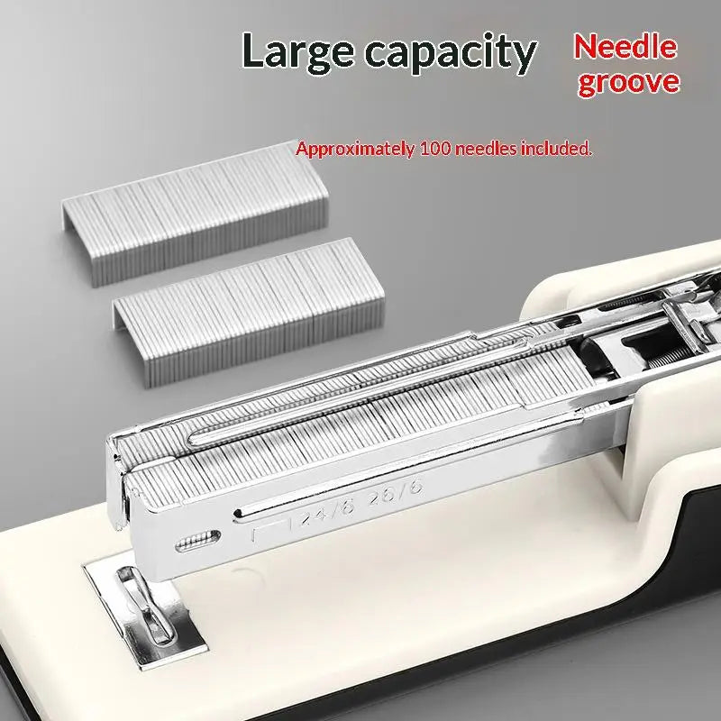 Mini Heavy Duty Stapler 24/6 26/6 – Smooth Paper Binding Office Stapler Qme