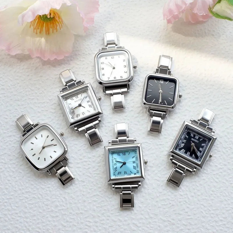 Stainless Steel Watch Case Header | Round & Square | 5 Colors Watch Case Header Qme