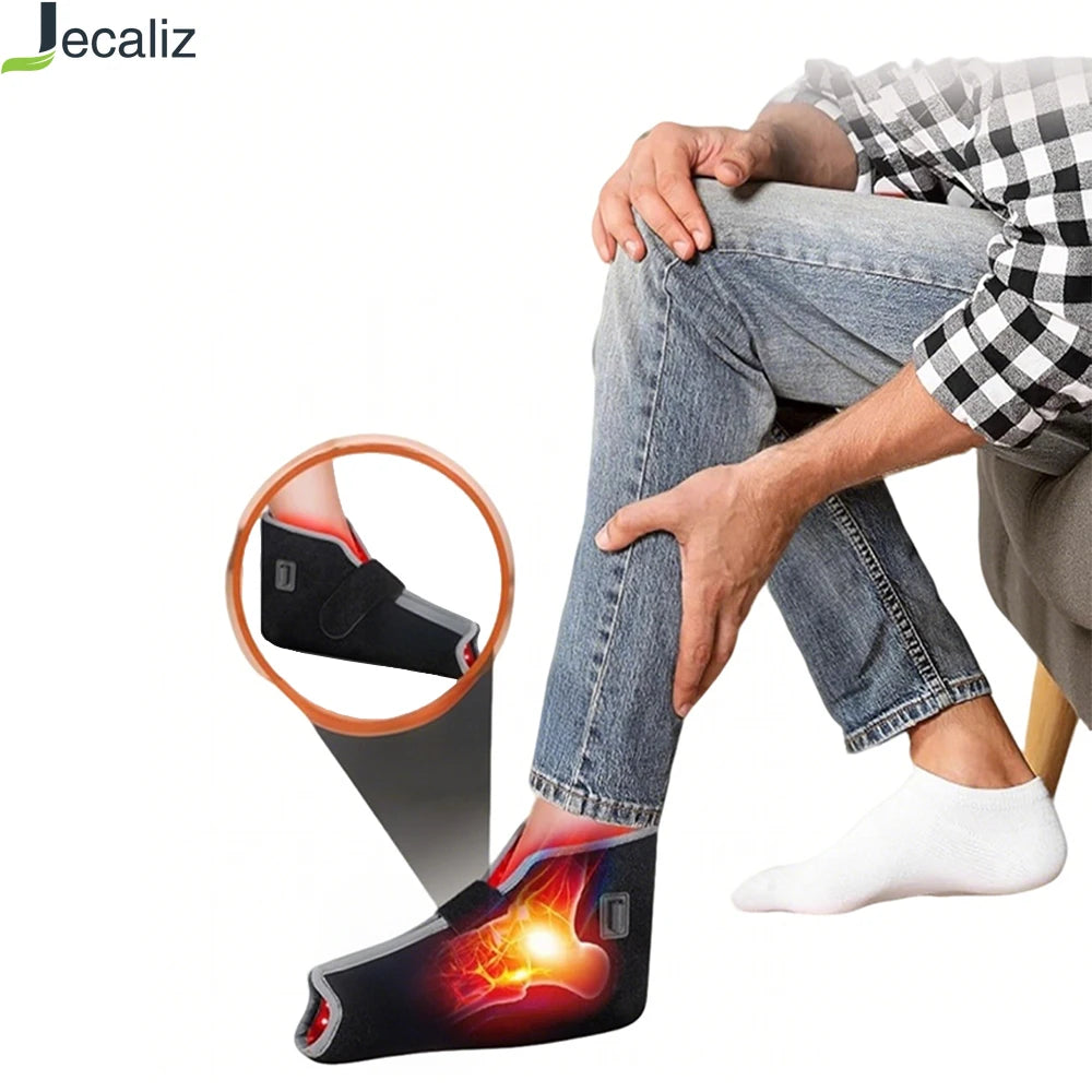 Red & Infrared Light Therapy Foot Wrap 660nm 850nm | 159 LEDs Light Therapy Wrap Qst