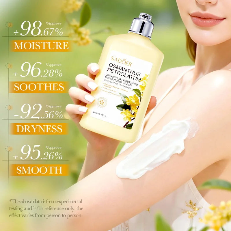Osmanthus Vaseline Moisturizing Lotion – Smooth & Bright Skin Body Moisturizing Lotion Qme