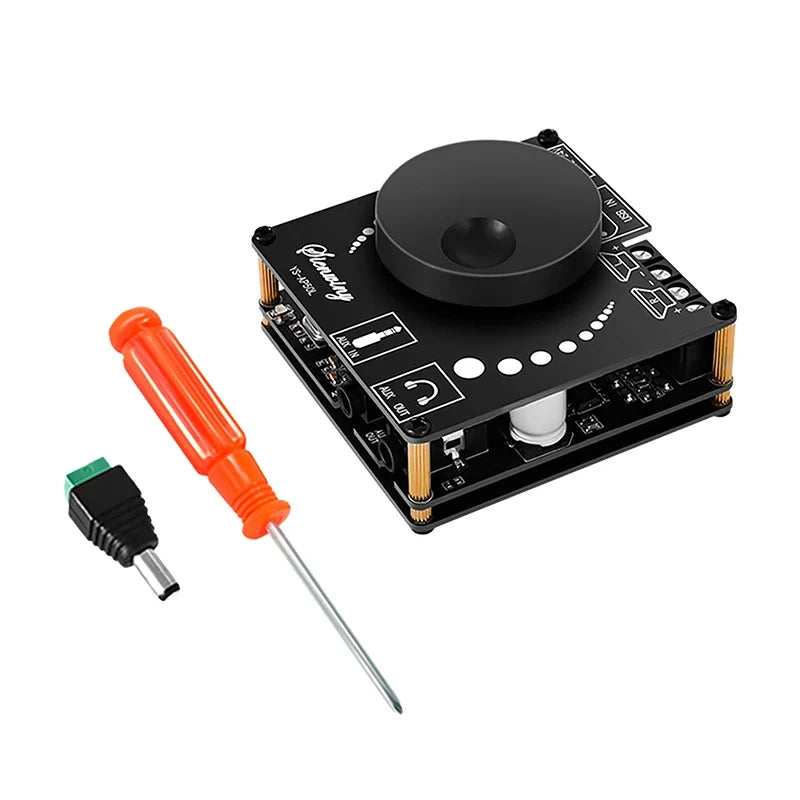 Bluetooth 5.0 Digital Stereo Amplifier Board | AUX USB 50W+50W Digital Amplifier Board Qme
