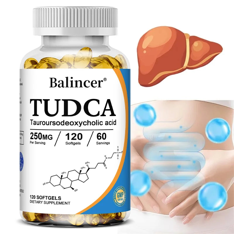 TUDCA Capsules – Liver & Gallbladder Wellness Support | Balincer Wellness Supplement Qst