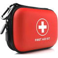 Portable Emergency First Aid Bag – Travel & Outdoor Use First Aid Organizer Bag Qme red bag