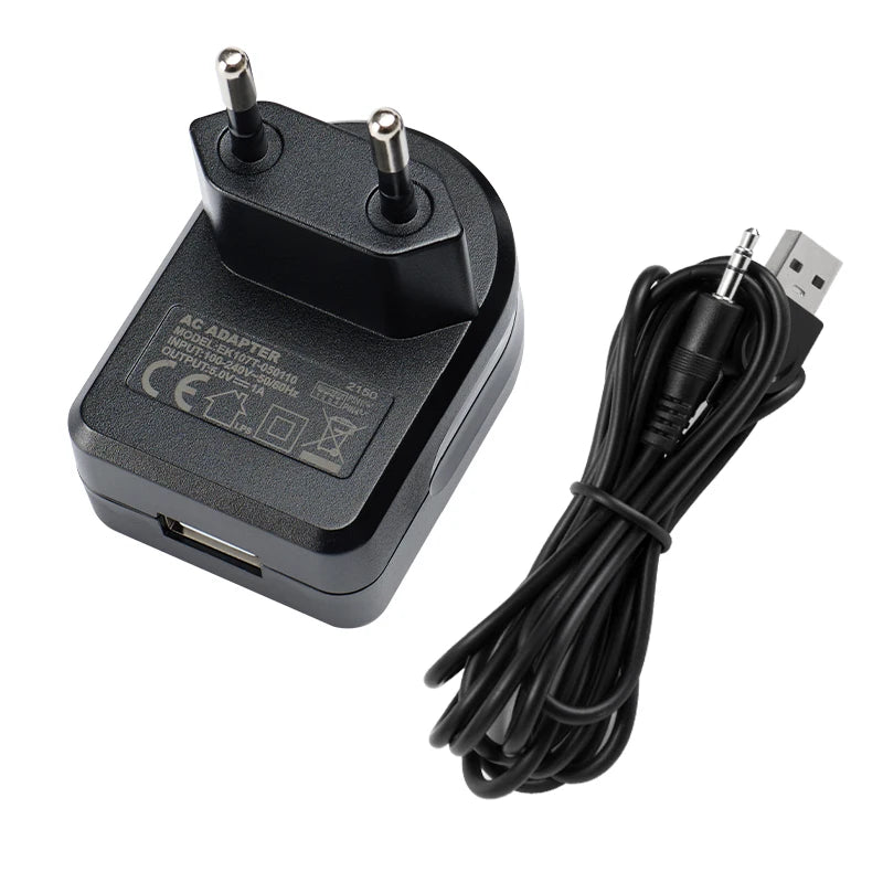 Genuine Dr. Pen AC/DC Adapter & USB Cable – All Plug Types Microneedling Pen Charger Qst