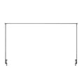 Adjustable Balloon Arch Stand with Table Clamps & Backdrop Rack Balloon Arch Stand Qme Standard Black