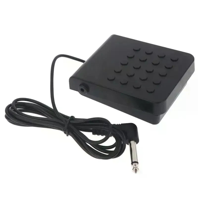 Universal Sustain Pedal Chrome Non-Slip Base – Digital Pianos Keyboard Sustain Pedal Qme