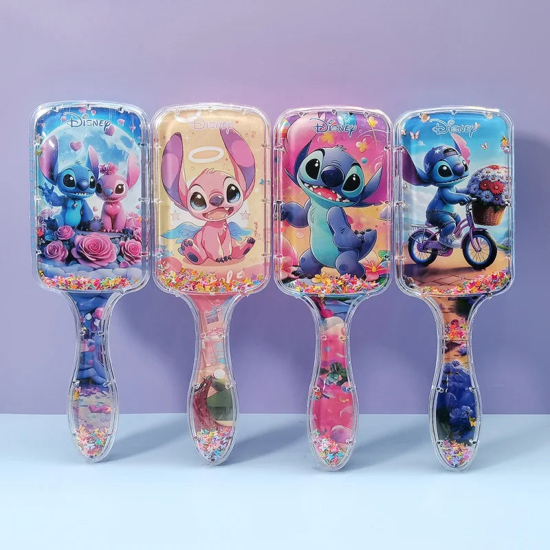 Hello Kitty Kuromi Cushioned Long-Handle Hair Comb Cushioned Hair Comb Qme