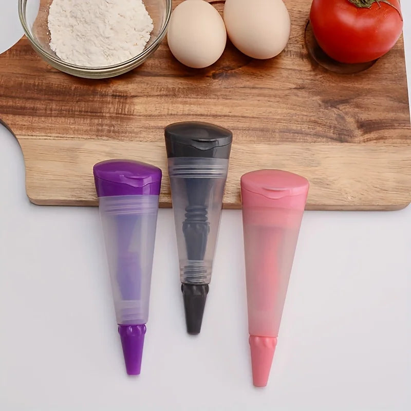 Silicone Cake Decorating Pen – DIY Sugar & Chocolate Writing Cake Decorating Pen Qme
