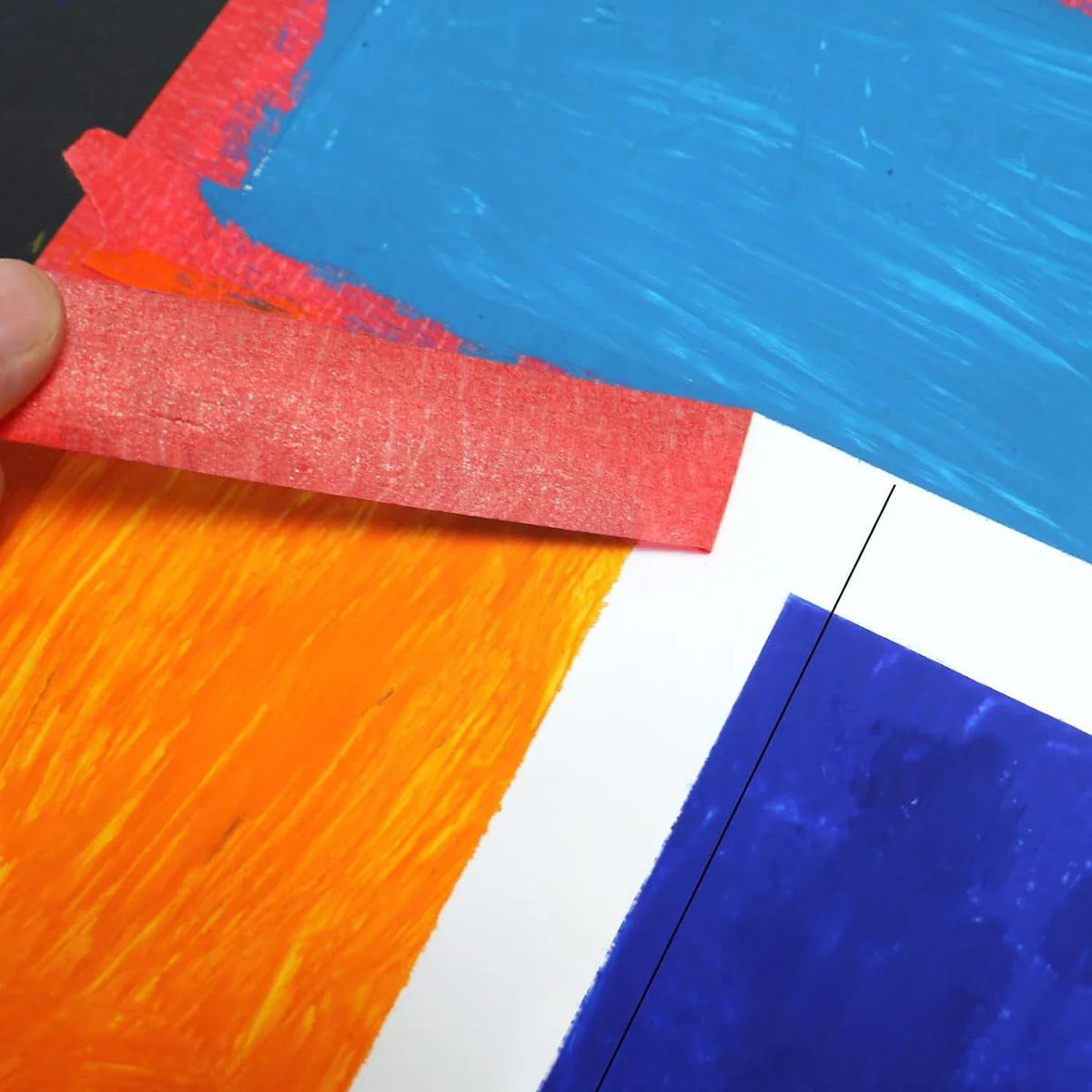 Red Painters Masking Tape Bulk 3-6 Rolls | Sharp Edge Line Painters Masking Tape Qme