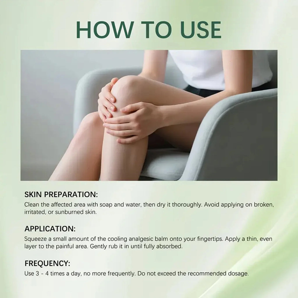Cooling Herbal Cream – Peppermint & Eucalyptus | 60g Cooling Herbal Cream Qme