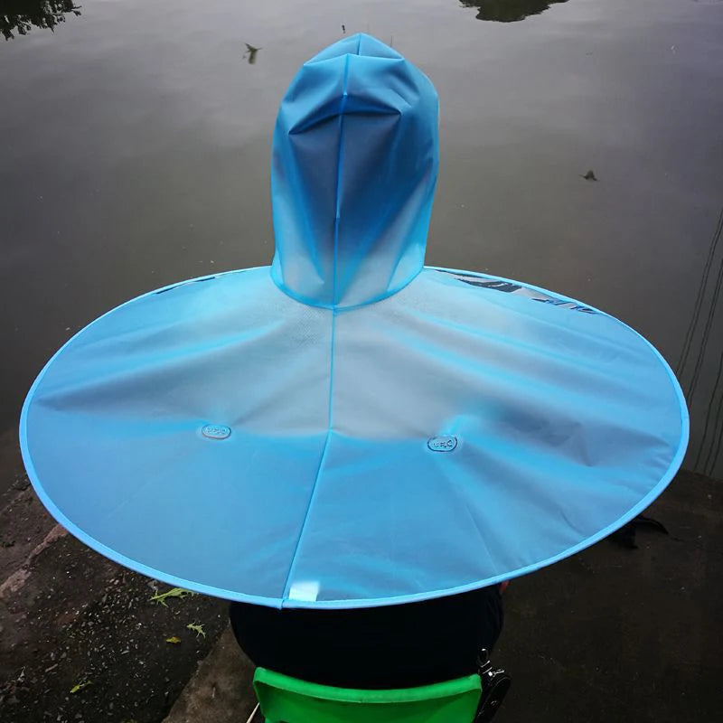 Foldable Umbrella Hat – Hands-Free Sun & Rain Outdoor Cap Umbrella Hat Qst A