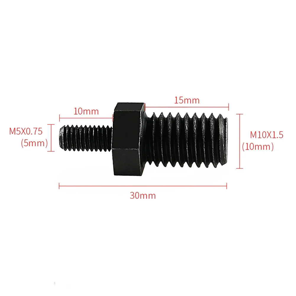 Angle Grinder Connector Pressure Plate Adapter 5mm to 10mm Grinder Adapter Qme 1pc rod