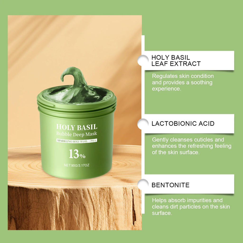 Facial Bubble Cleansing Mask – Oil Control & Deep Hydration Facial Bubble Mask Qst