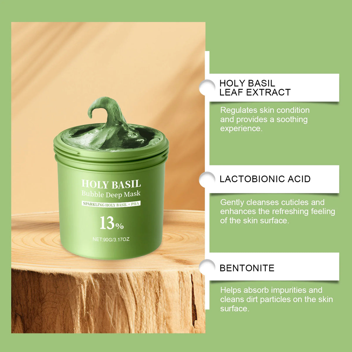 Facial Bubble Cleansing Mask – Oil Control & Deep Hydration Facial Bubble Mask Qst