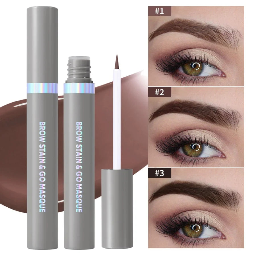 Lakerain Smudge-Proof Eyebrow Coloring Pen – Waterproof Eyebrow Makeup Pen Qst