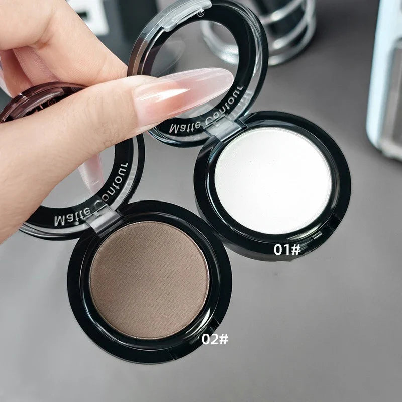 Matte Contour Palette – Easy Blend 3D Face Powder | Qme Contour Powder Palette Qme